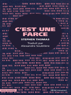 cover image of C'est une farce